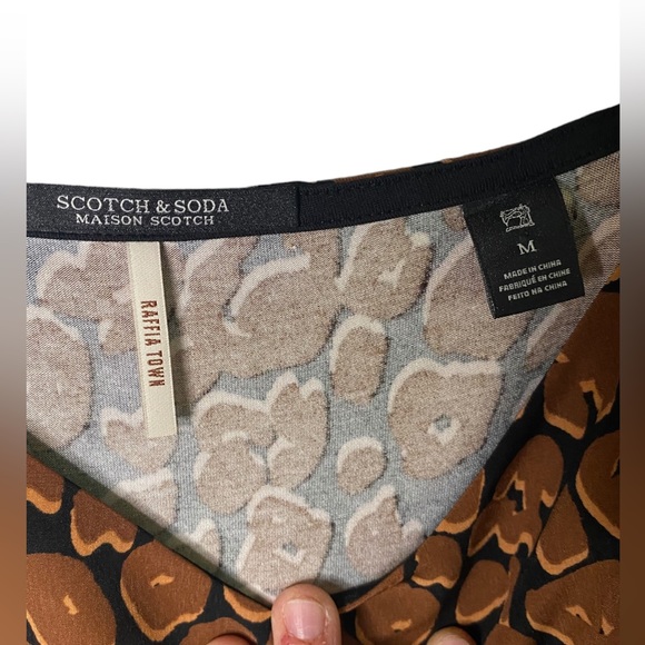 Scotch & Soda | Medium leopard print sleeveless top - Picture 2 of 5